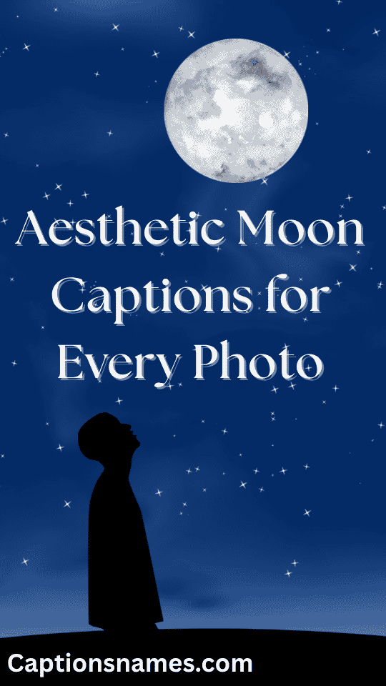 Aesthetic Moon Captions for Every Photo
