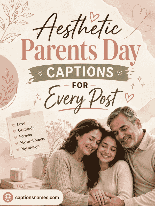 Aesthetic Parents Day Captions for Every Post