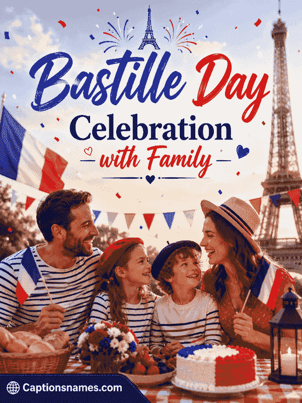 Bastille Day Celebration with Family