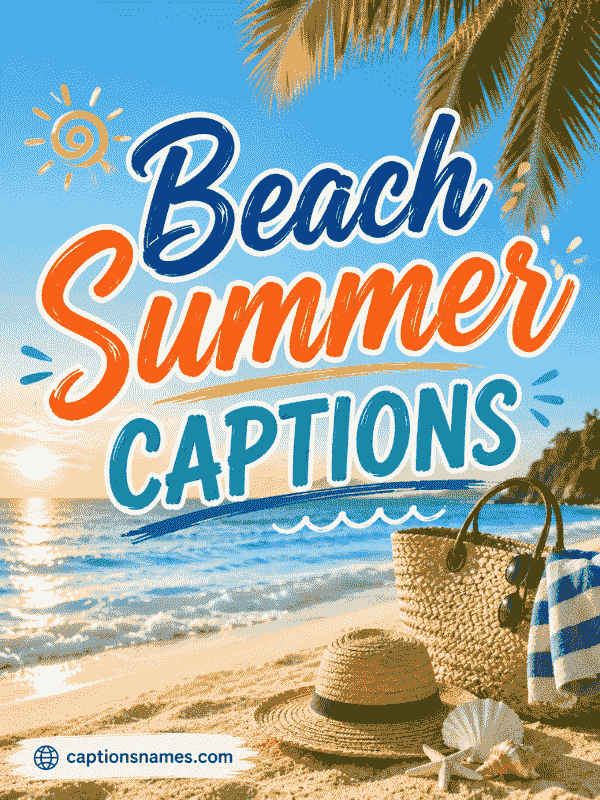 Beach Summer Captions