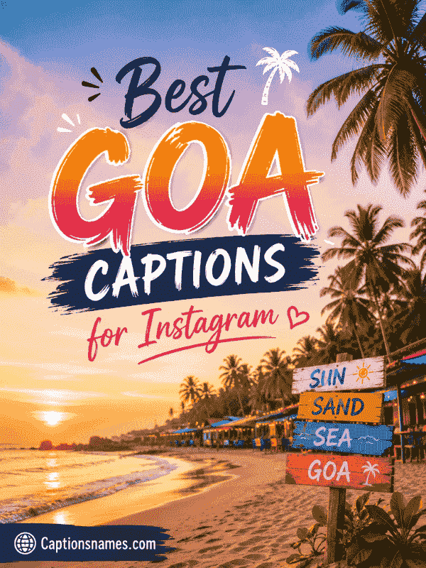 Best Goa Captions for Instagram