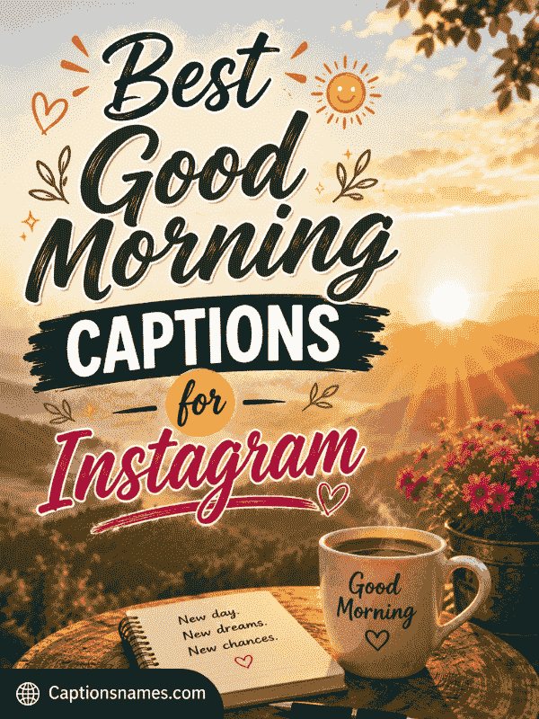 Best Good Morning Captions for Instagram