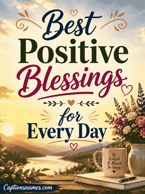 Best Positive Blessings for Every Day