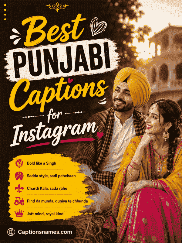 Best Punjabi Captions for Instagram