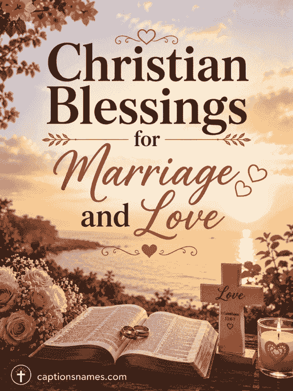 Christian Blessings for Marriage and Love