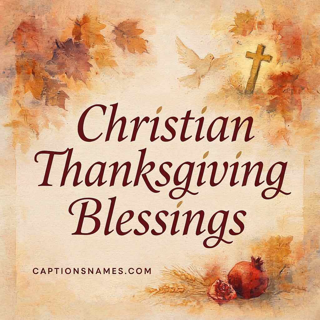Christian Thanksgiving Blessings