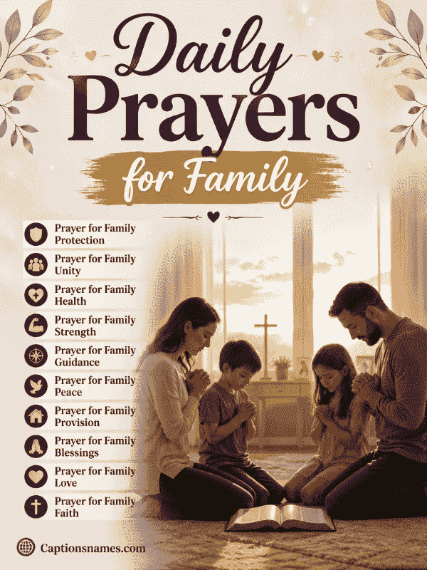Daily Prayers for Family