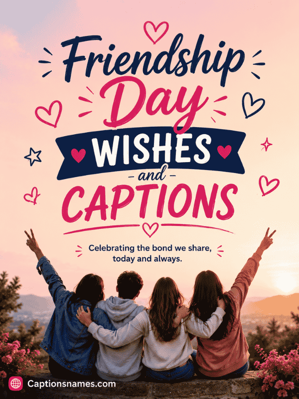 Friendship Day Wishes and Captions