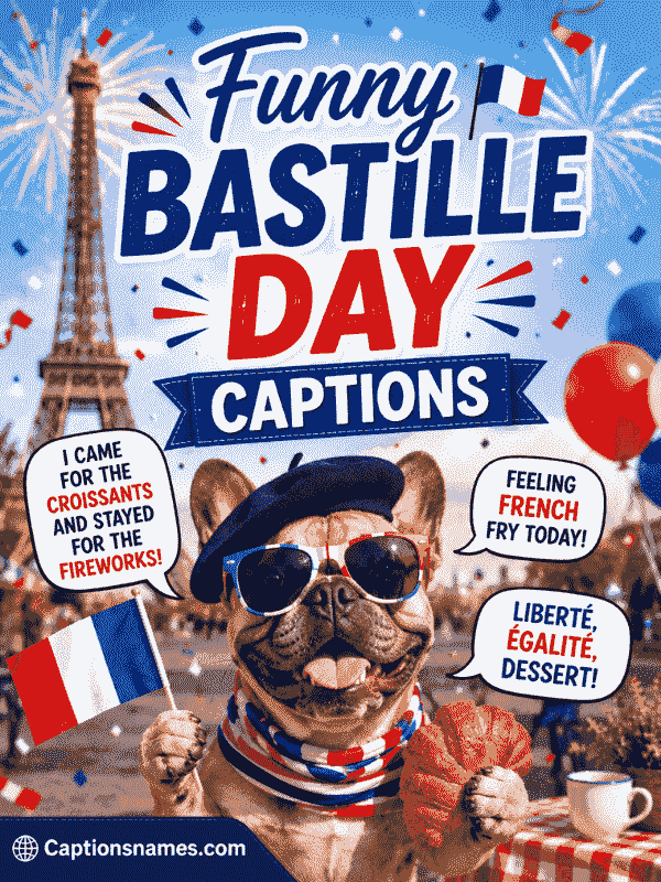 Funny Bastille Day Captions