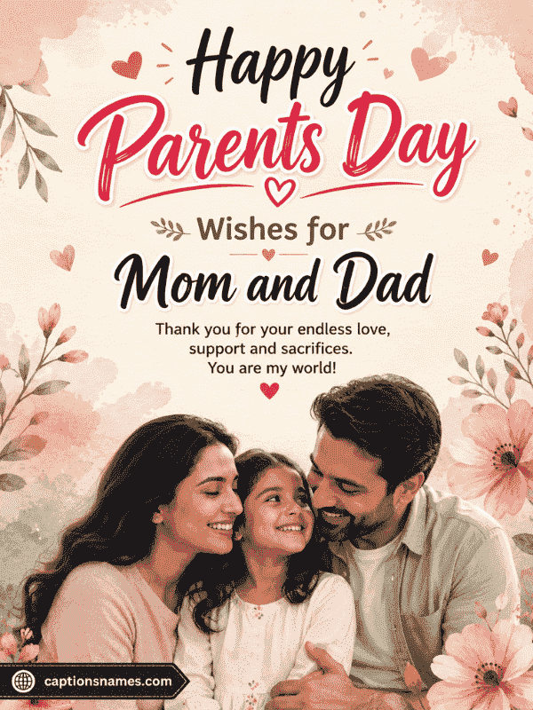 Happy Parents Day Wishes for Mom and Dad
