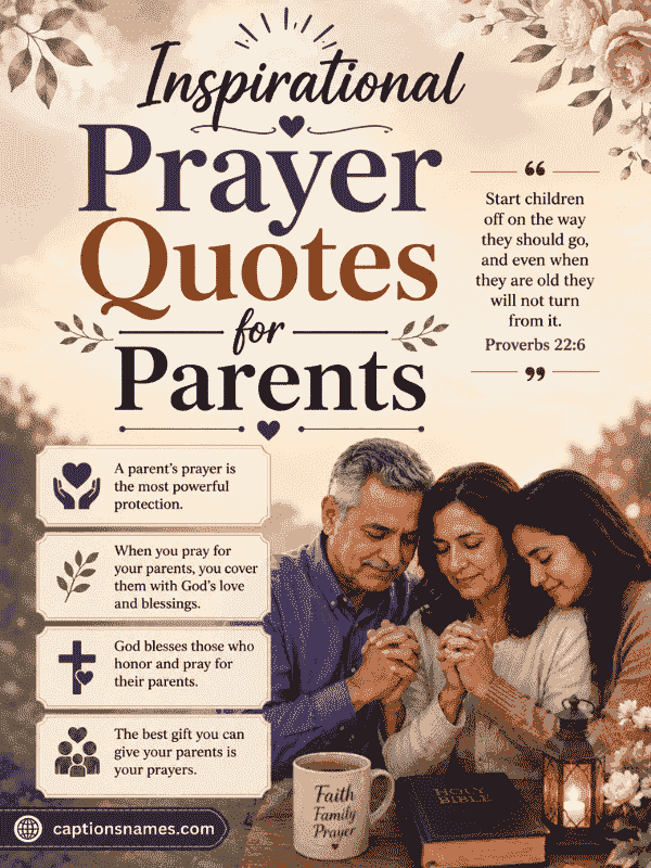 Inspirational Prayer Quotes for Parents