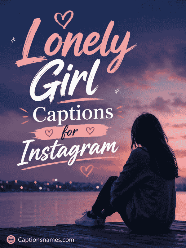 Lonely Girl Captions for Instagram
