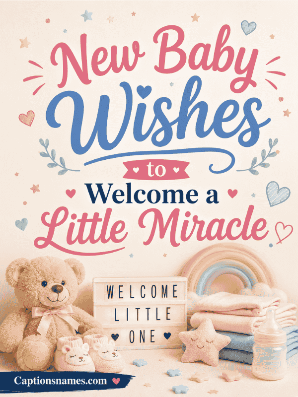 New Baby Wishes to Welcome a Little Miracle