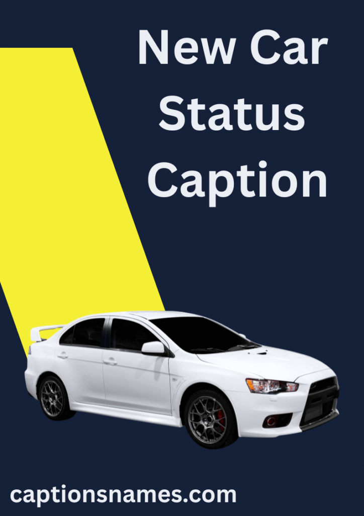 New Car Status Caption