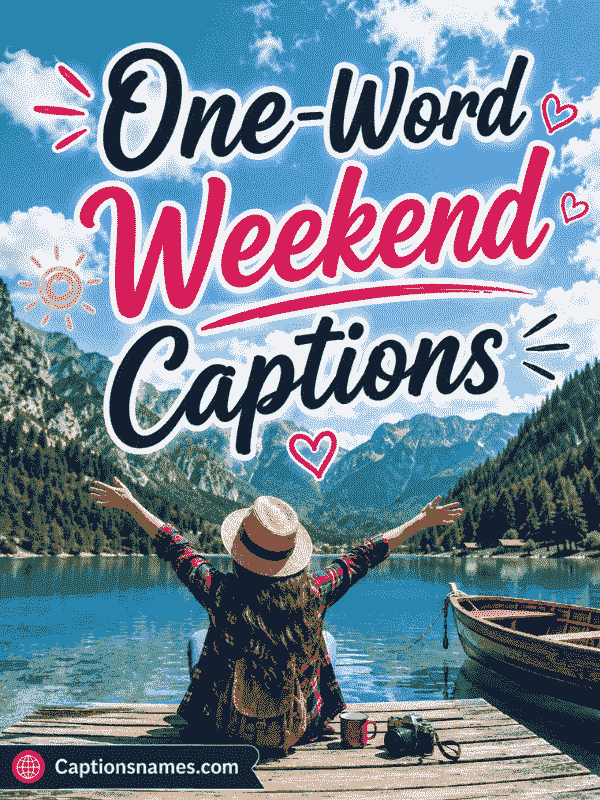 One-Word Weekend Captions