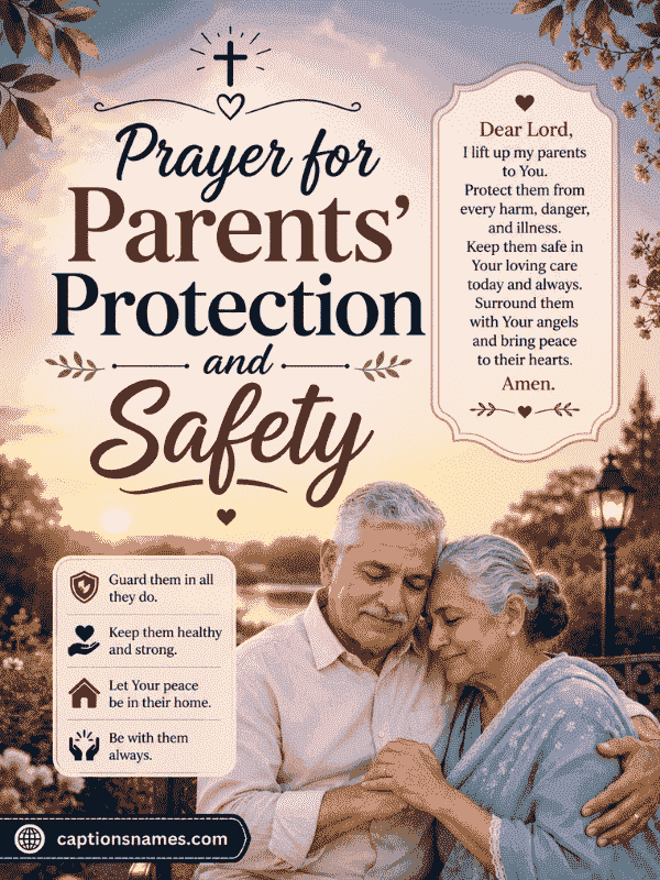 Prayer for Parents Protection and Safety