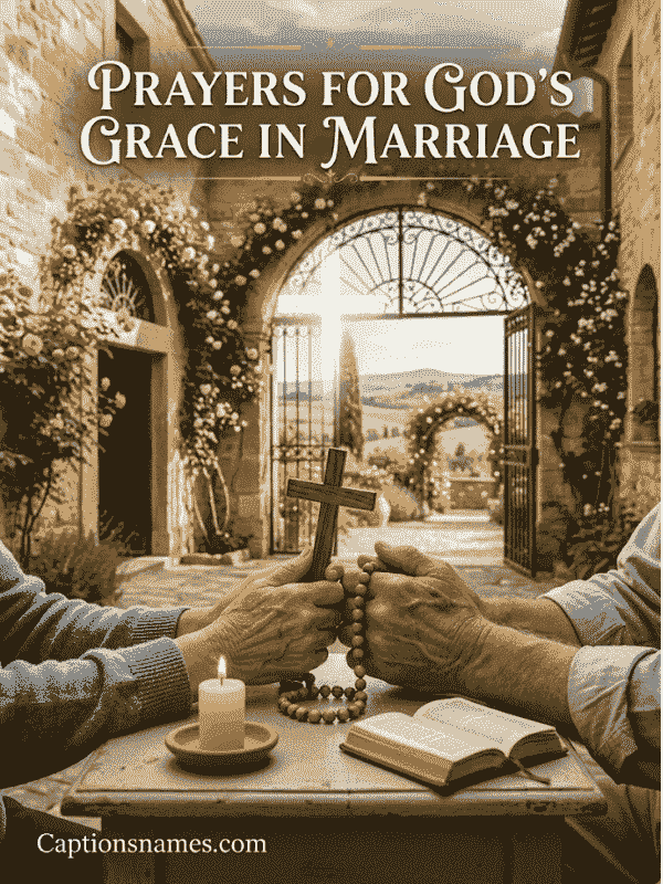Prayers for God's Grace in Marriage