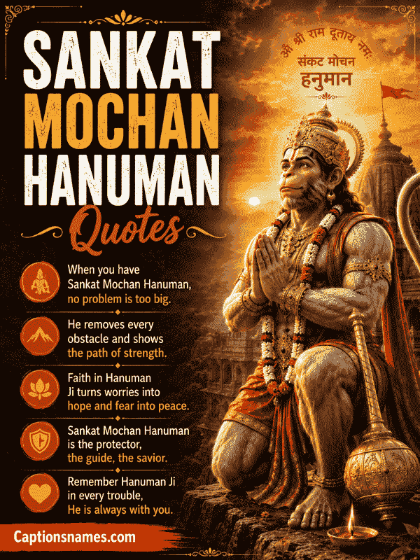 Sankat Mochan Hanuman Quotes