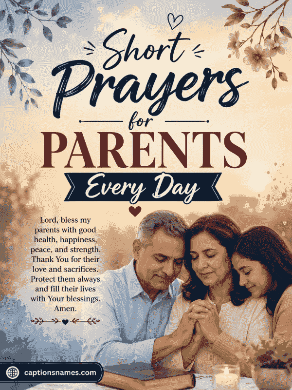 Short Prayers for Parents Every Day