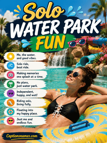 Solo Water Park Fun