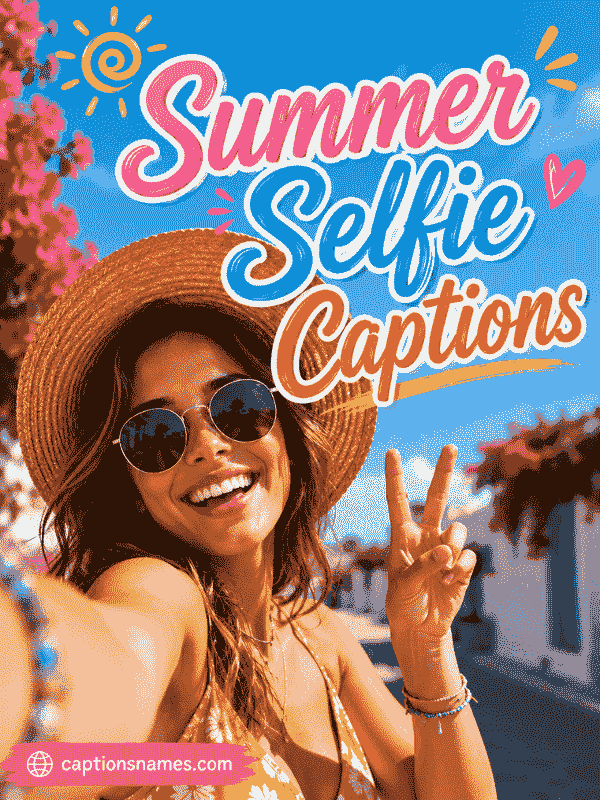 Summer Selfie Captions