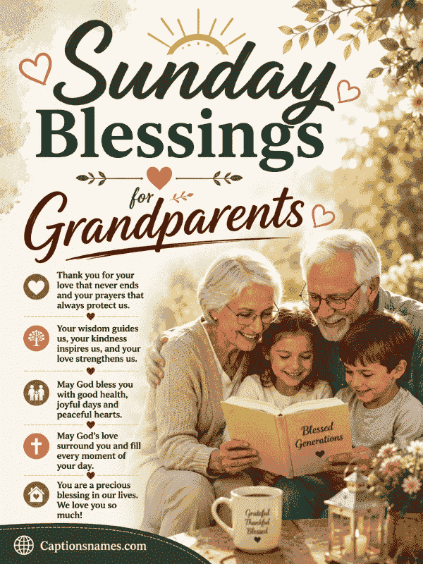 Sunday Blessings for Grandparents