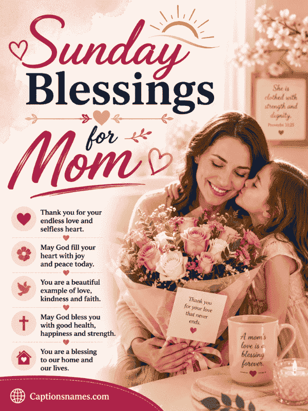 Sunday Blessings for Mom