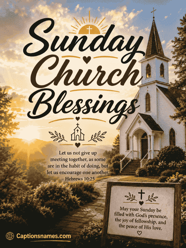 Sunday Church Blessings