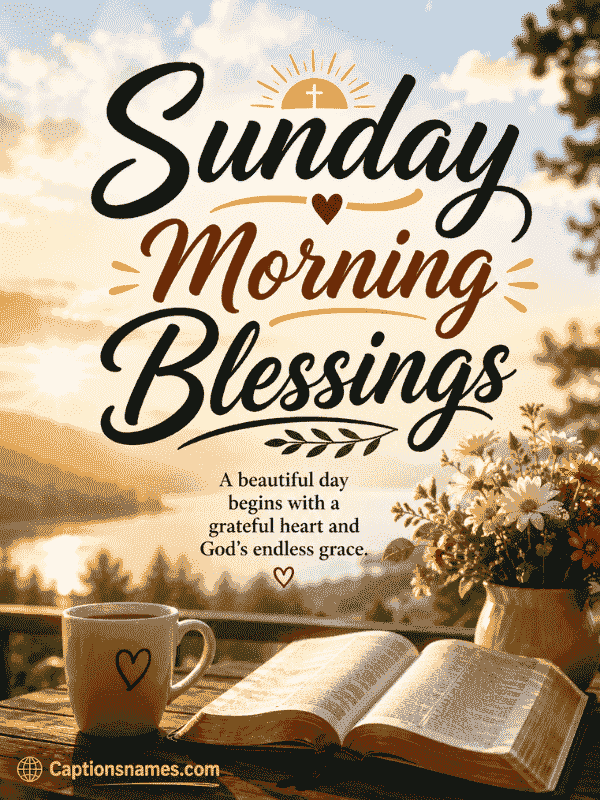 Sunday Morning Blessings