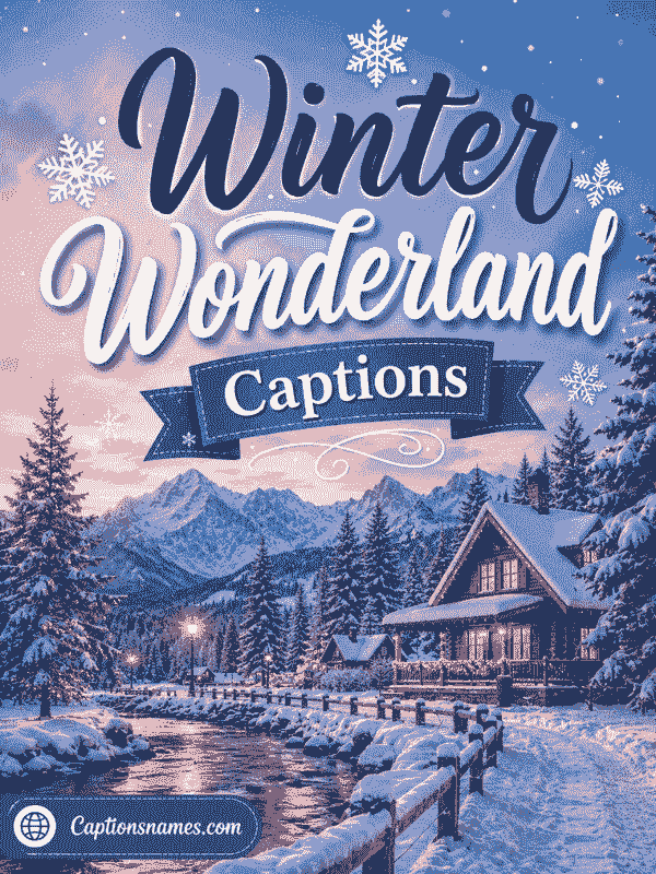 Winter Wonderland Captions