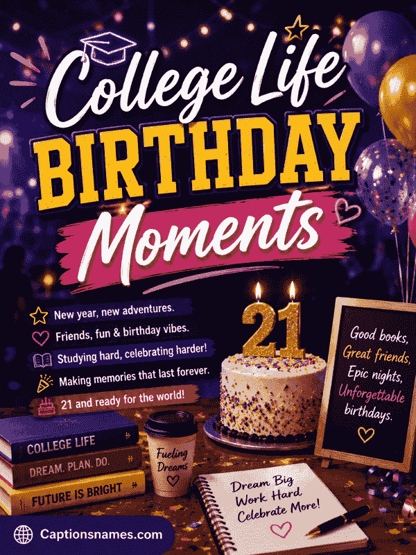 College Life Birthday Moments