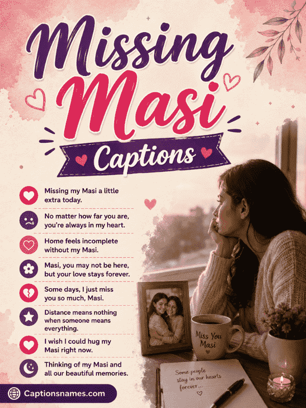 Missing Masi Captions