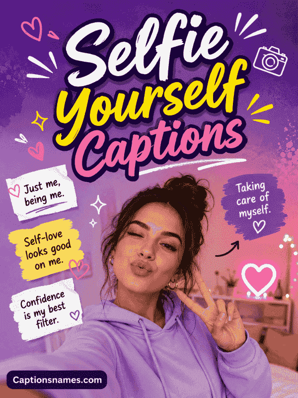 Selfie Yourself Captions