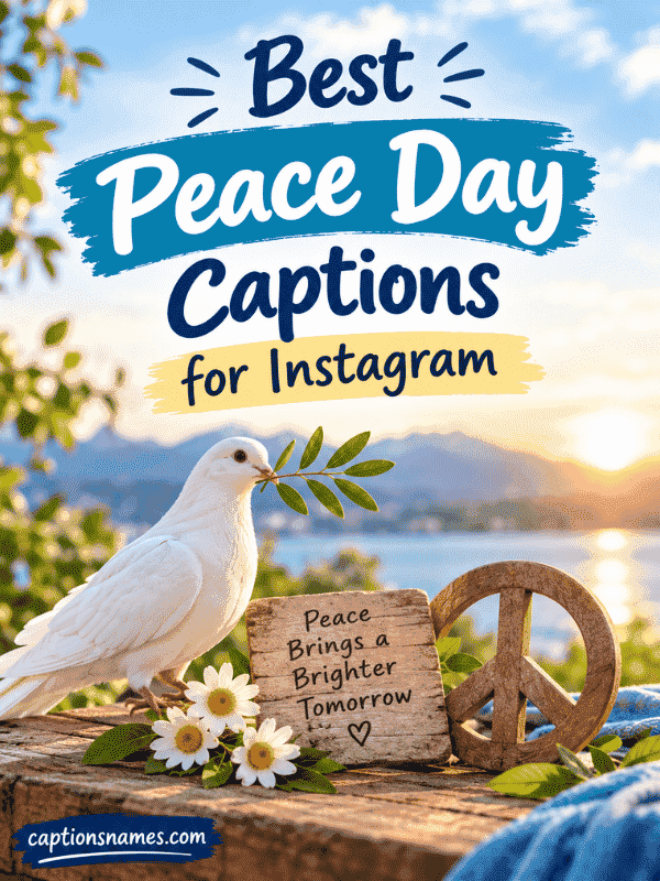 Best Peace Day Captions for Instagram