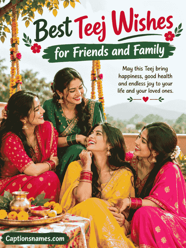 Best Teej Wishes for Friends and Family