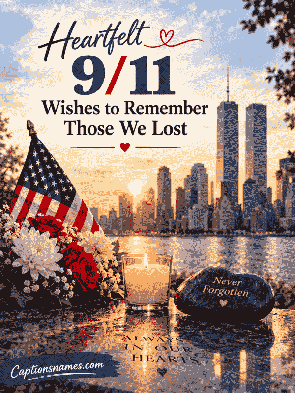 Heartfelt 911 Wishes to Remember Those We Lost