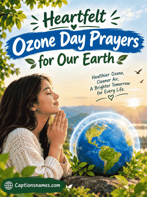 Heartfelt Ozone Day Prayers for Our Earth