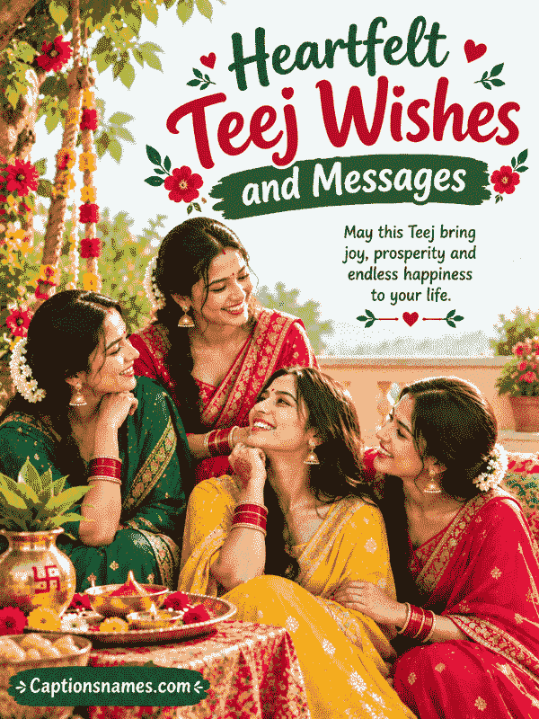 Heartfelt Teej Wishes and Messages