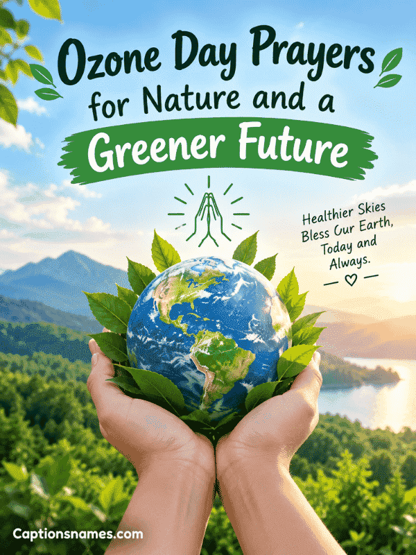 Heartfelt Ozone Day Prayers for Our Earth
