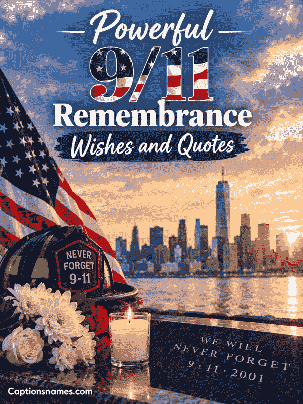 Powerful 911 Remembrance Wishes and Quotes