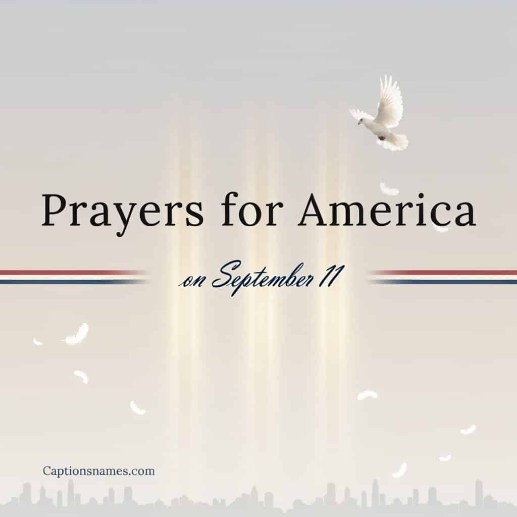 Prayers for America on September 11