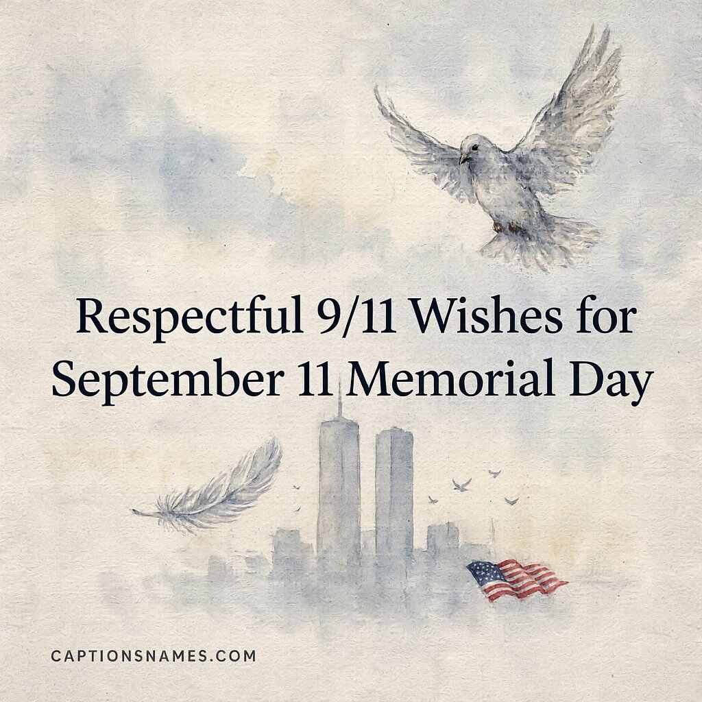 Respectful 911 Wishes for September 11 Memorial Day