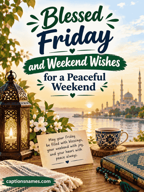 Blessed Friday and Weekend Wishes for a Peaceful Weekend