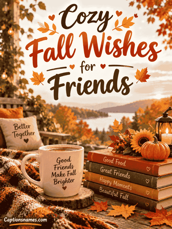 Cozy Fall Wishes for Friends