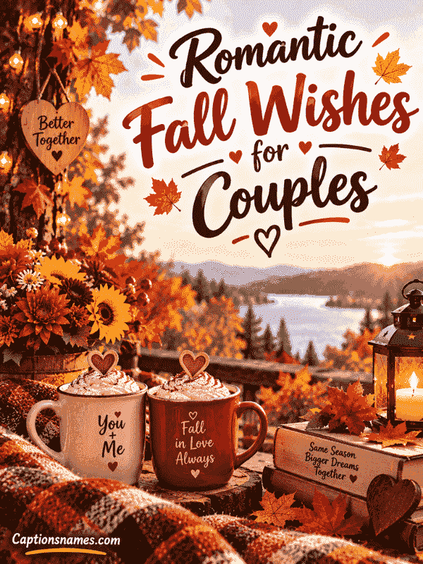 Romantic Fall Wishes for Couples