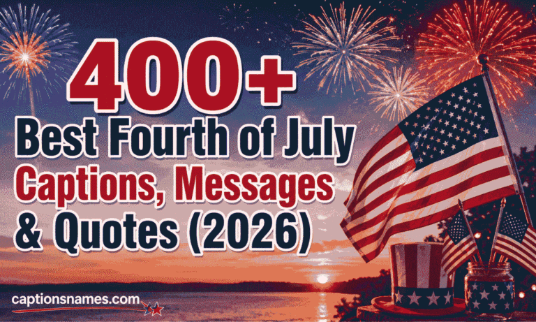 Fourth of July Captions