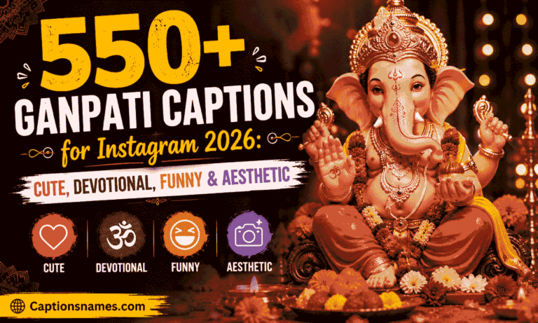 Ganpati Captions for Instagram