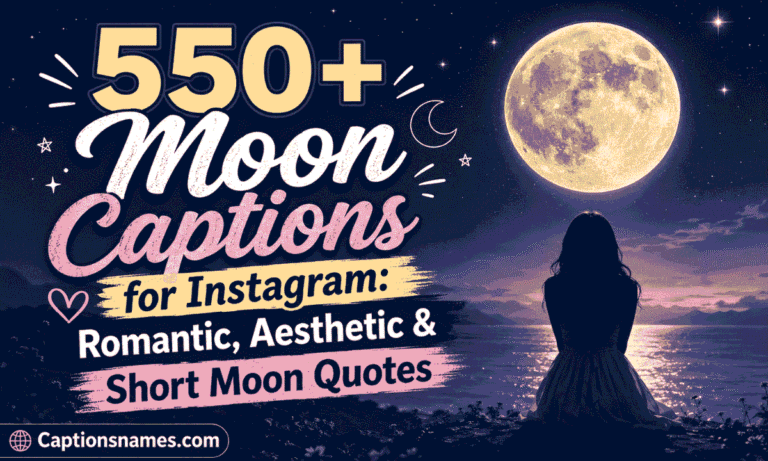 Moon Captions for Instagram