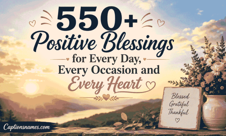 Positive Blessings