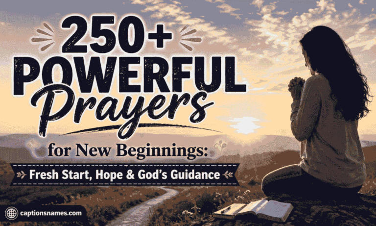 Powerful Prayers for New Beginnings
